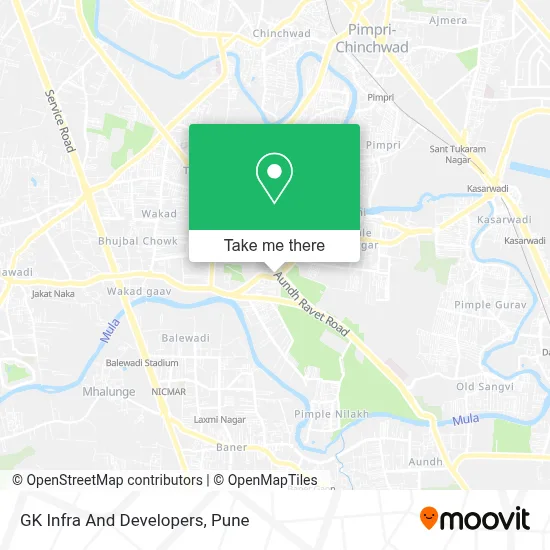 GK Infra And Developers map