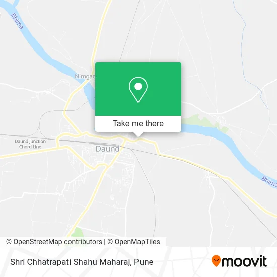 Shri Chhatrapati Shahu Maharaj map