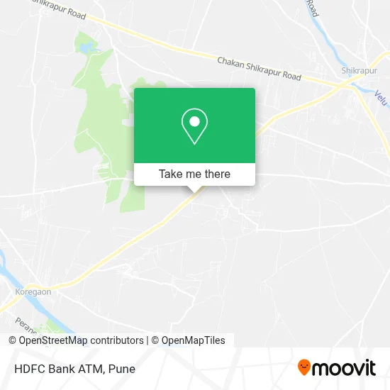 HDFC Bank Atm map