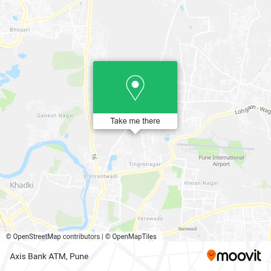Axis Bank Atm map