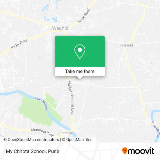 My Chhota School map