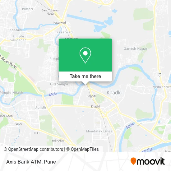 Axis Bank Atm map