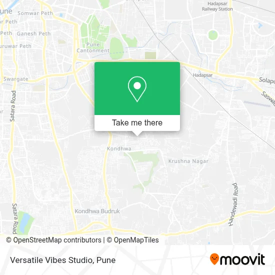 Versatile Vibes Studio map