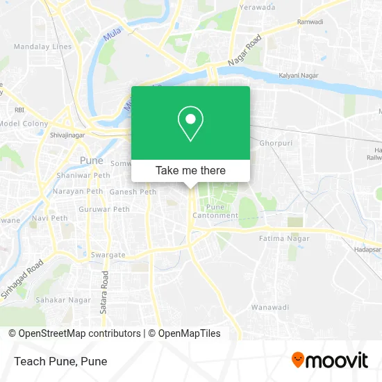 Teach Pune map