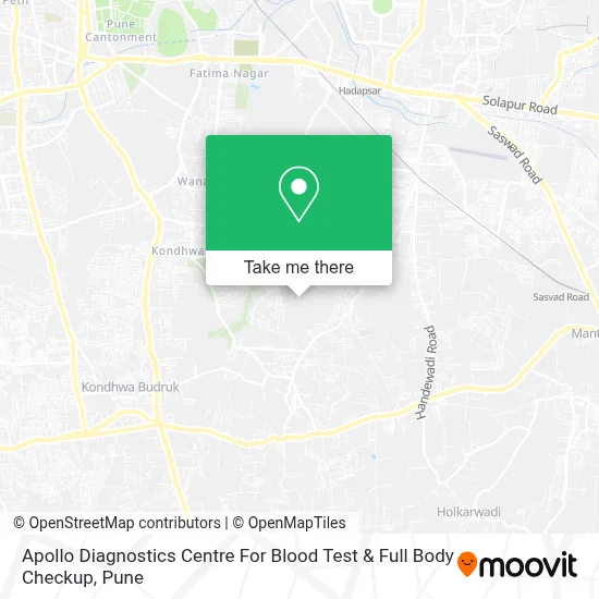 Apollo Diagnostics Centre For Blood Test & Full Body Checkup map