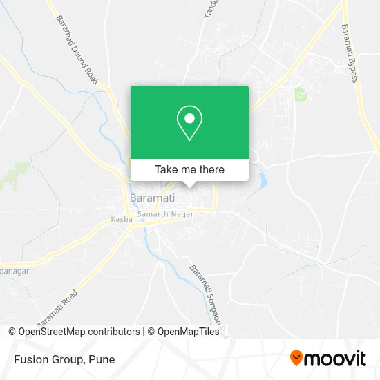 Fusion Group map