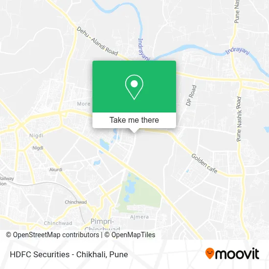 HDFC Securities - Chikhali map