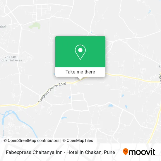 Fabexpress Chaitanya Inn - Hotel In Chakan map