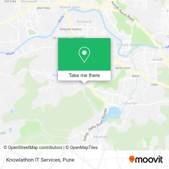 Knowlathon IT Services map