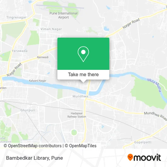 Bambedkar Library map