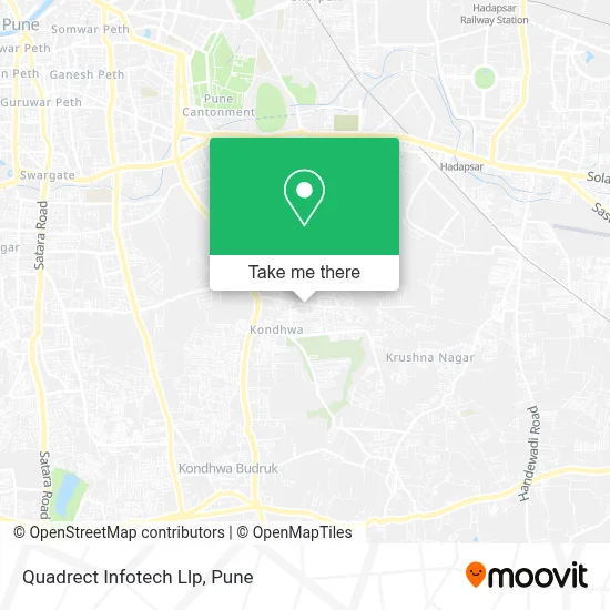 Quadrect Infotech Llp map