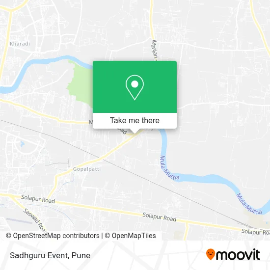 Sadhguru Event map
