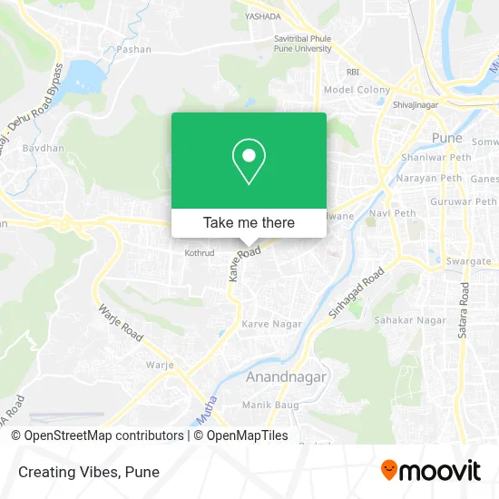 Creating Vibes map
