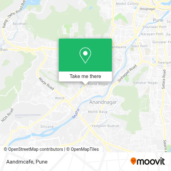 Aandmcafe map