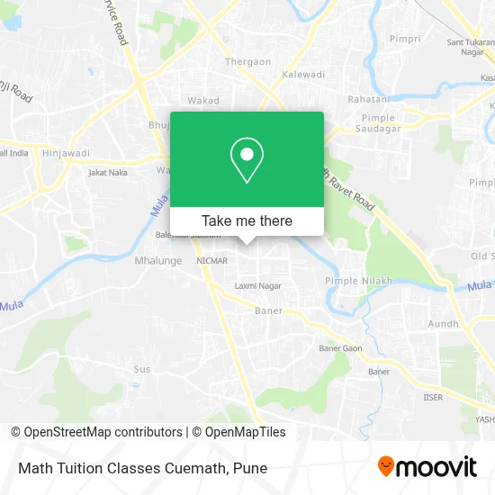 Math Tuition Classes Cuemath map