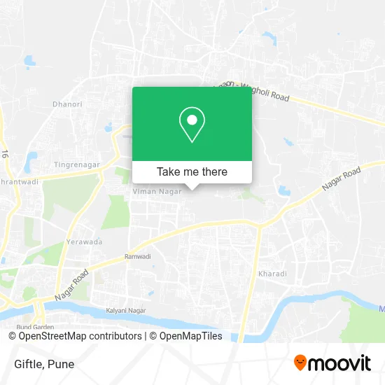 Giftle map