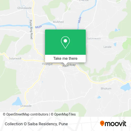 Collection O Saiba Residency map