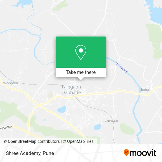 Shree Academy map