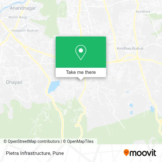 Pietra Infrastructure map