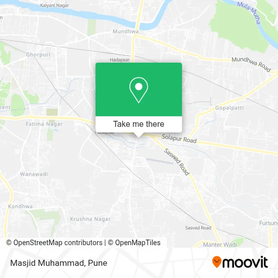 Masjid Muhammad map