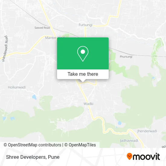 Shree Developers map
