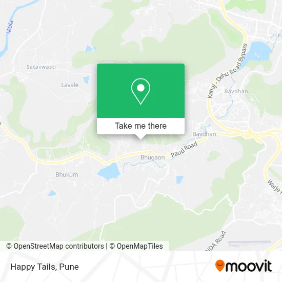 Happy Tails map