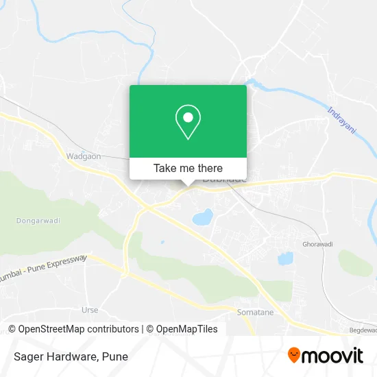 Sager Hardware map
