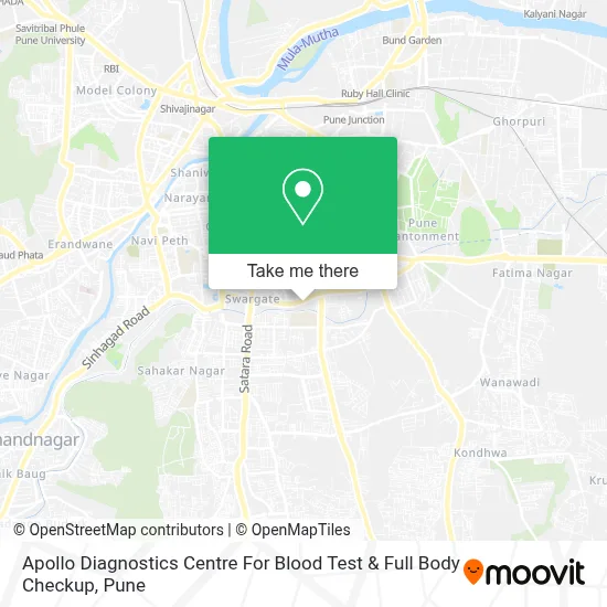 Apollo Diagnostics Centre For Blood Test & Full Body Checkup map