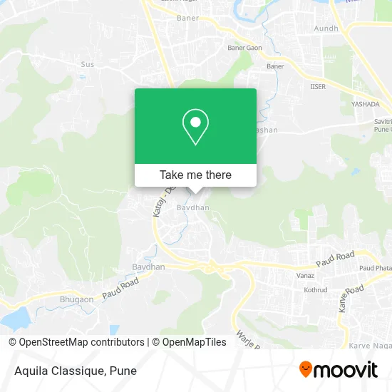 Aquila Classique map