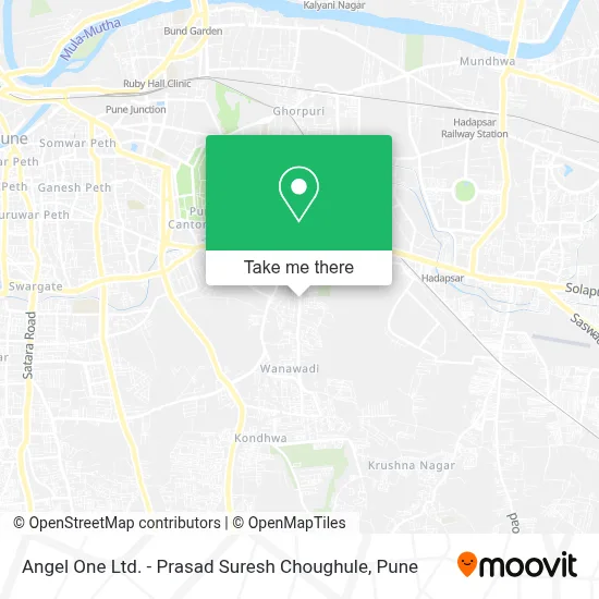 Angel One Ltd. - Prasad Suresh Choughule map