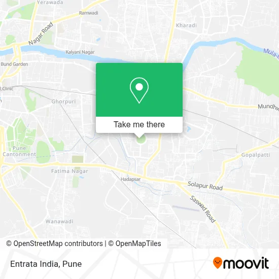 Entrata India map
