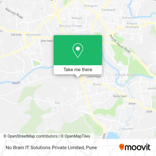 No Brain IT Solutions Private Limited map