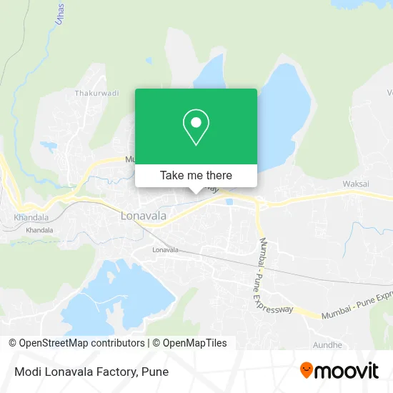 Modi Lonavala Factory map