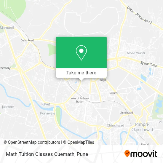 Math Tuition Classes Cuemath map