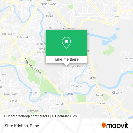 Shre Krishna map