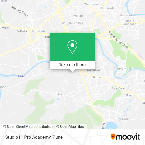 Studio11 Pro Academy map