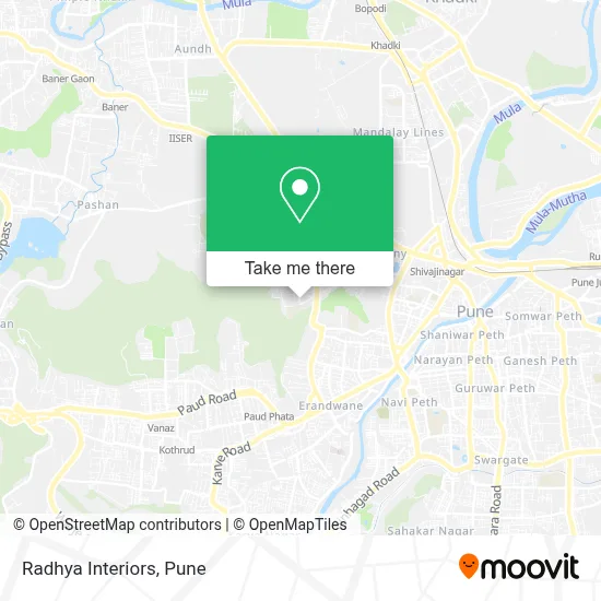 Radhya Interiors map