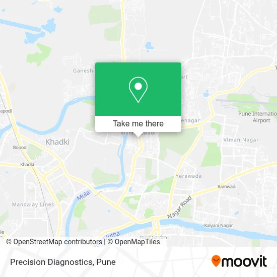 Precision Diagnostics map