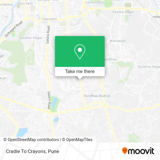 Cradle To Crayons map