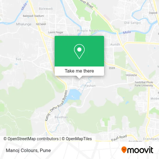 Manoj Colours map