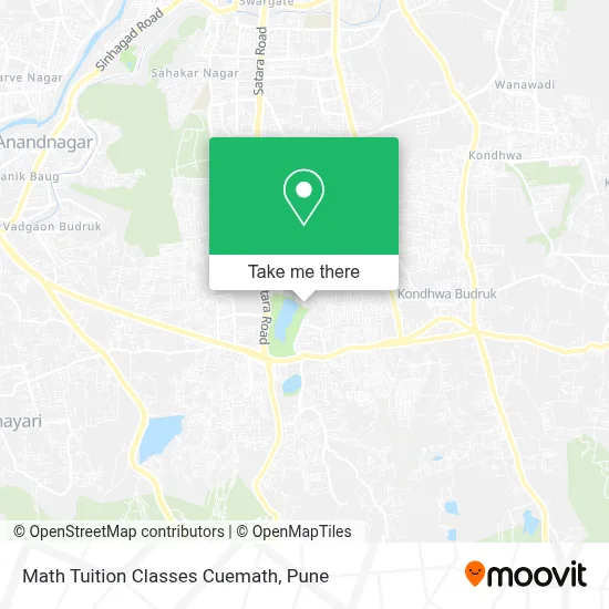 Math Tuition Classes Cuemath map