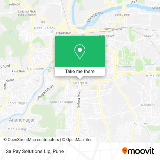 Sa Pay Solutions Llp map