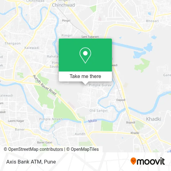 Axis Bank Atm map