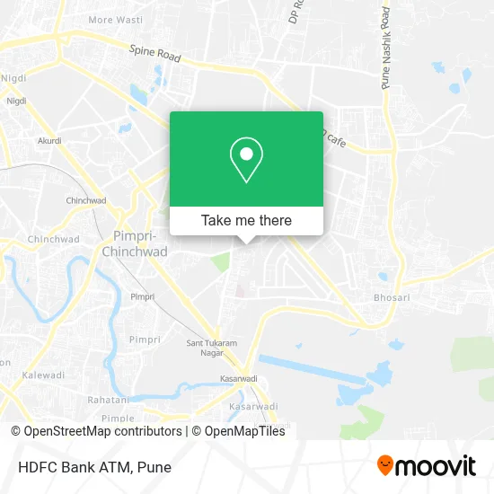 HDFC Bank Atm map