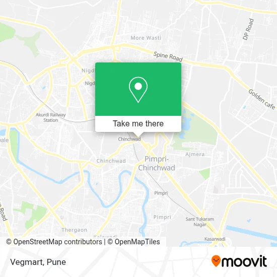 Vegmart map