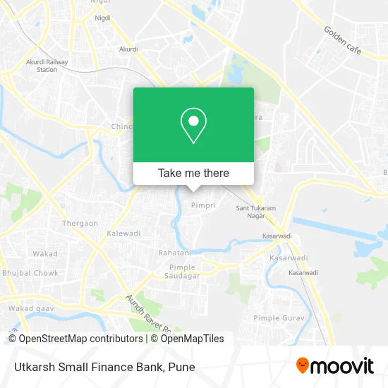Utkarsh Small Finance Bank map