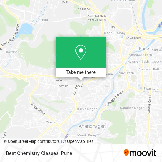 Best Chemistry Classes map