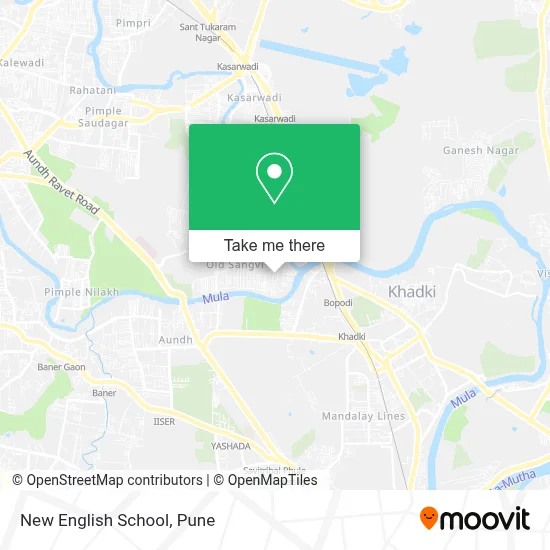 New English School map