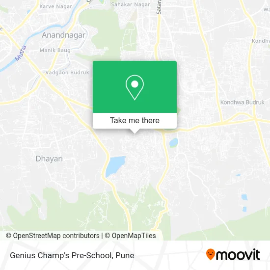 Genius Champ's Pre-School map