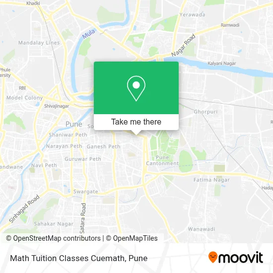Math Tuition Classes Cuemath map